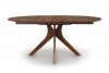 Audrey Round Table Open - Walnut