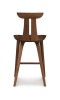 Estelle Counter Stool Back - Walnut
