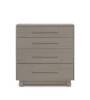 Sloane Four Drawer Head on in Weathered Oak
